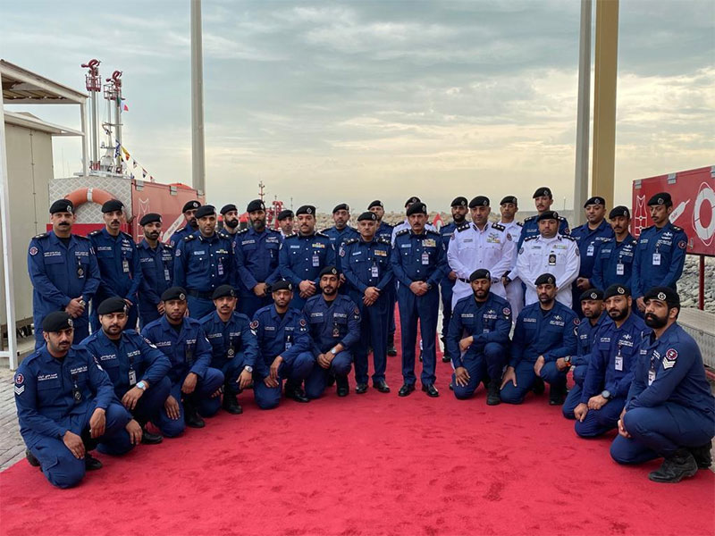 مغادرة قوة من الإطفاء والإنقاذ البحري إلى الدوحة لتأمين مونديال قطر