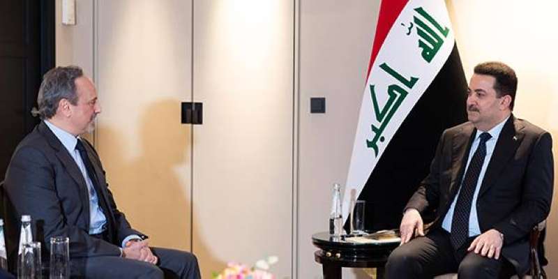 سالم العبدالله والسوداني بحثا تنمية العلاقات الكويتية - العراقية